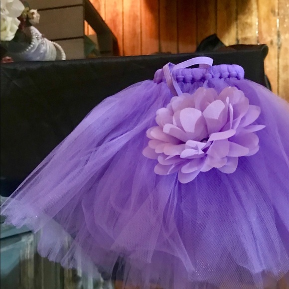 Super cute Purple tutu with headband - Picture 5 of 8